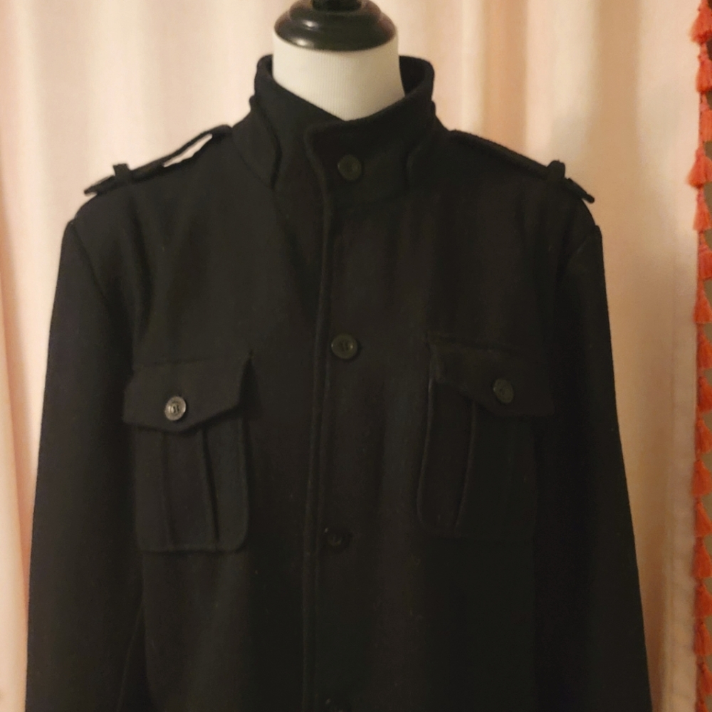 English Laundry Wool-Blend Coat